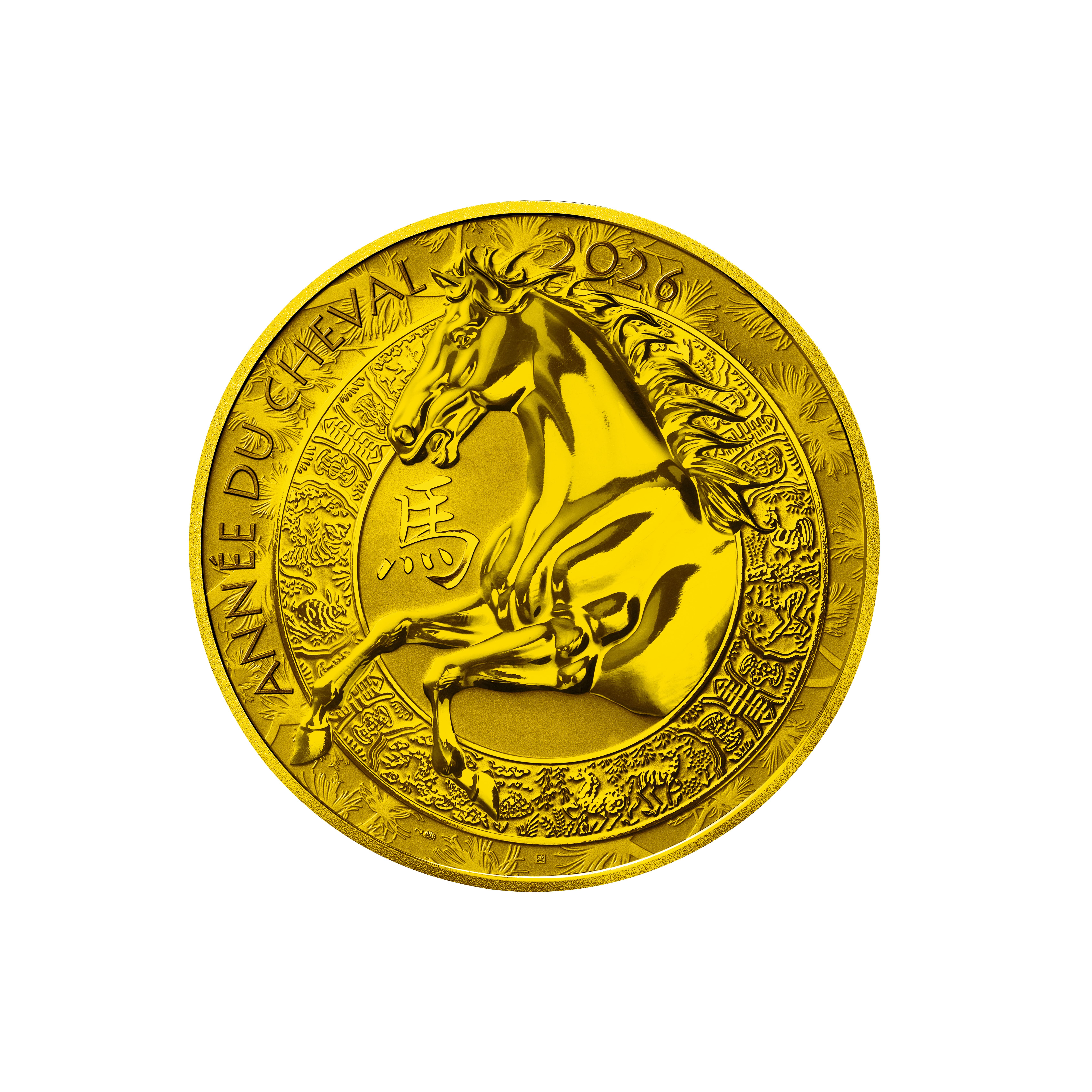 A.500ユーロ金貨表面