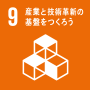 SDGsアイコン「産業と技術革新の基盤をつくろう」