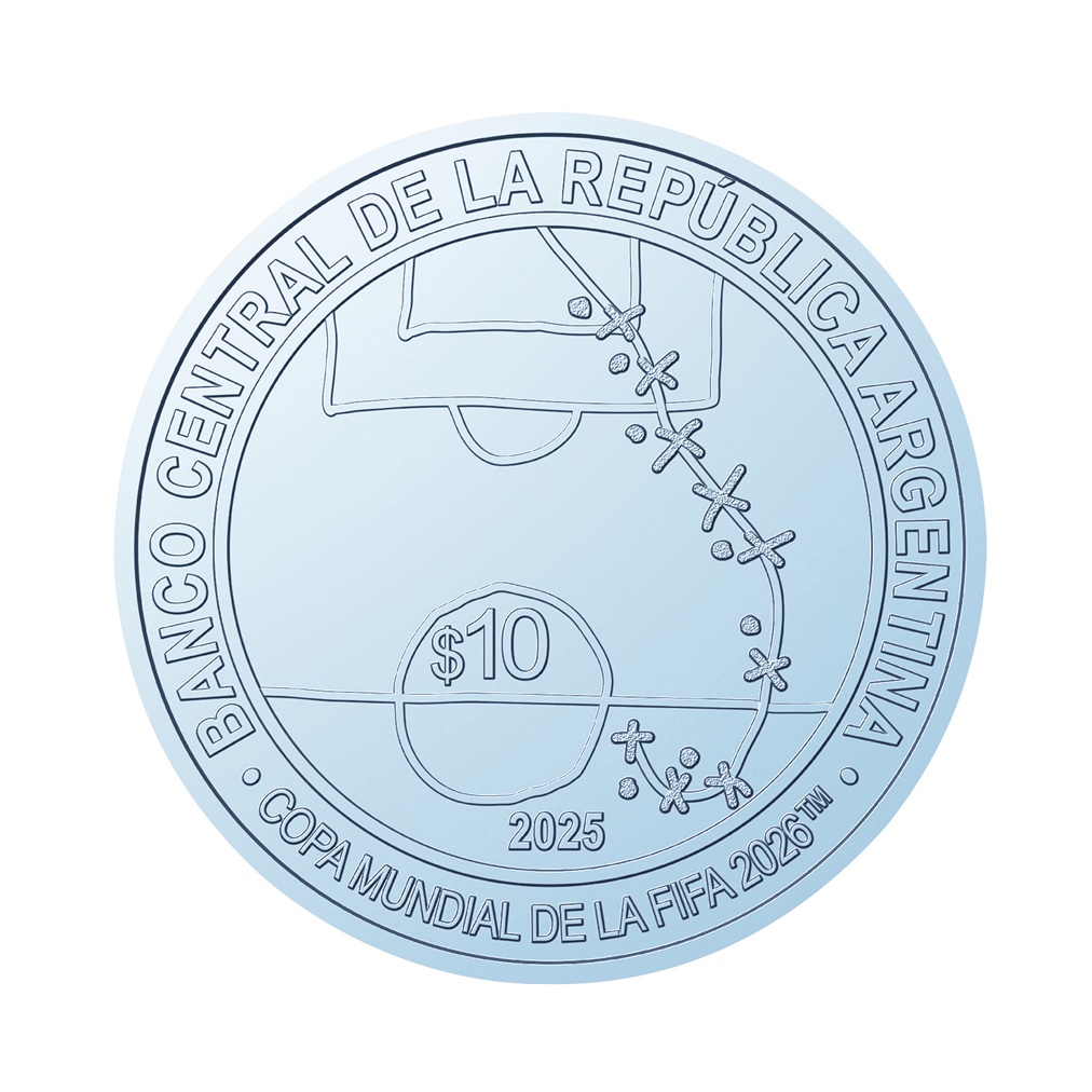 銀貨3種セット 10ユーロ銀貨〈アルゼンチン〉裏面