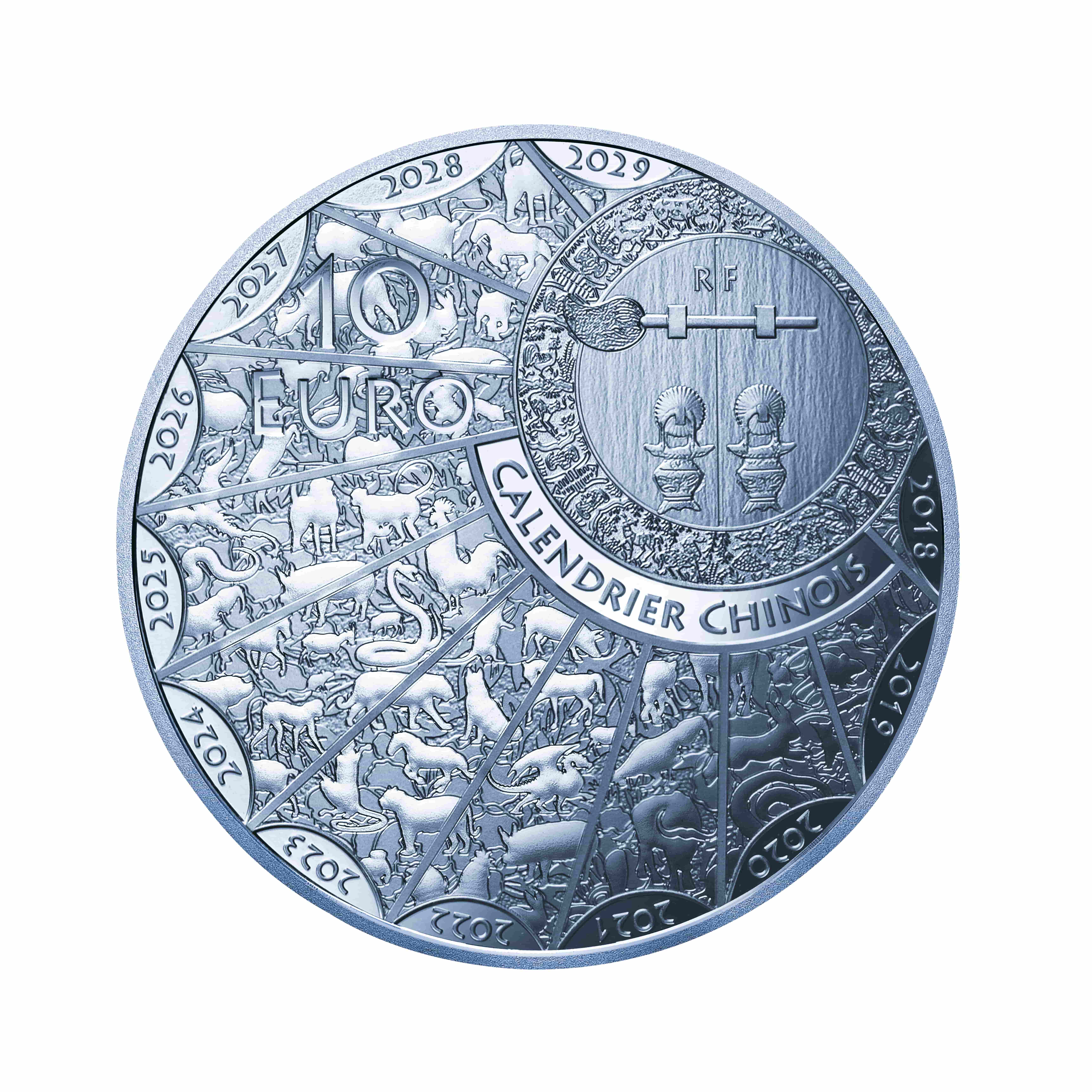 銀貨5種セット 10ユーロ銀貨_裏面
